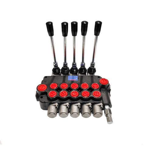 Hydraulický rozdeľovač  05P40, 5-sekciový