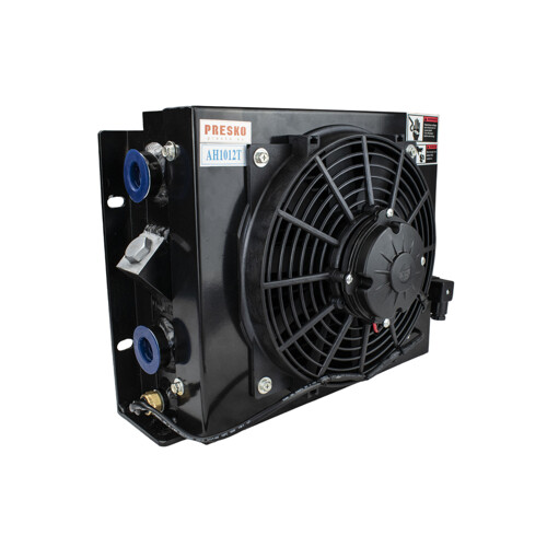 Hydraulický chladič oleja s termostatom AH1417T-CA 150L/min 12V , 24V , 230V