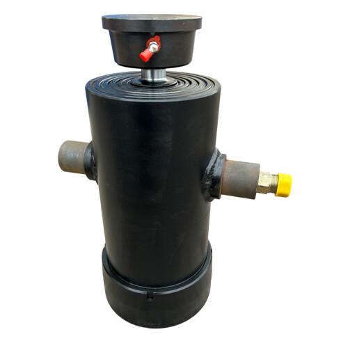 Hydraulický teleskopický valec pre zdvih prívesu: výsuv 1540mm 16t
