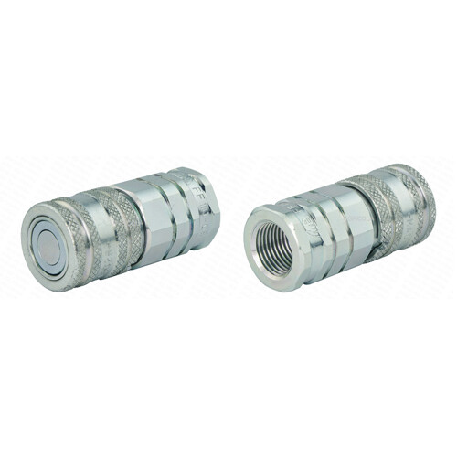 Hydraulická plochá bezodkvapová rýchlospojka – zásuvka BSP 1/2''