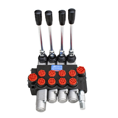 4-sekciový hydraulický rozdeľovač 40l s plávajúcou polohou