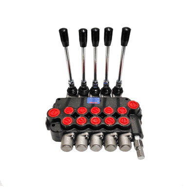 Hydraulický rozdeľovač 05P80, 5-sekciový