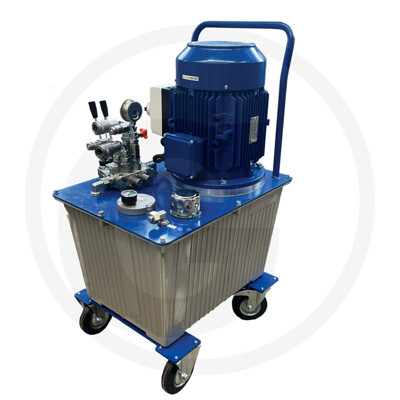 Hydraulický Agregát: 7,5 KW-15,4 l/min 70L  250 barov