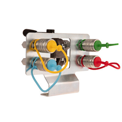 Hydraulický prepínací ventil 6/2 + EURO rýchlospojky + panel