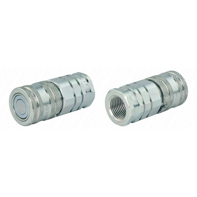 Hydraulická plochá bezodkvapová rýchlospojka – zásuvka BSP 1/2''