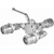 Hydraulický prepínací ventil 3/2 + rýchlospojky M36x1,5
